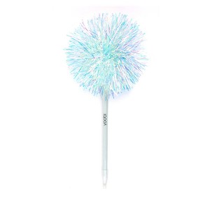 Yoobi Novelty Pom Pom Pen Mint Tinsel - 1 of 4