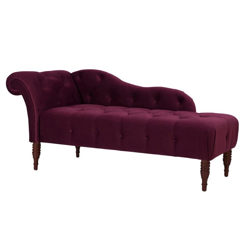 Jennifer Taylor Home Samuel Tufted Roll Arm Chaise Lounge, 5 of 7