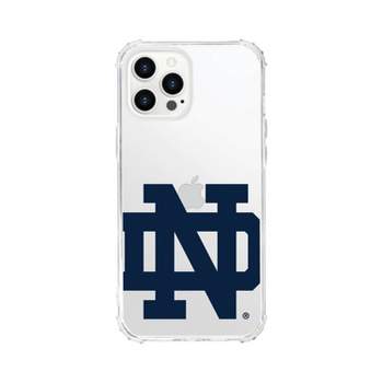 NCAA Notre Dame Fighting Irish Clear Tough Edge Phone Case - iPhone 12/12 Pro