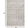 Washable Kitchen Runner Rug,Low-Pile Non-Slip Farmhouse Carpet for Hallway, Entryway, Bathroom & Bedroom - 2 of 4