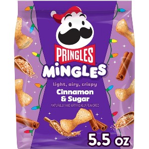Pringles Christmas Mingles Chips Cinnamon & Sugar - 5.5oz - 1 of 3
