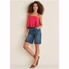 VENUS Womens Pleated Tie Sleeve Tank - 2 of 4