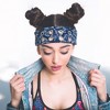 Unique Bargains Women's Punk Style Paisley Headband 1 Pc - 2 of 4