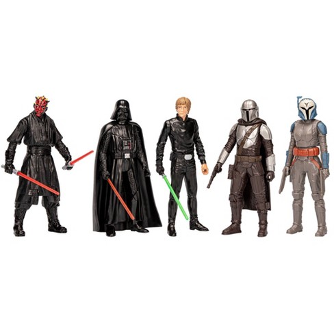 Star Wars Heroes & Villains Across The Galaxy 6 Action Figure Set - 5pk :  Target