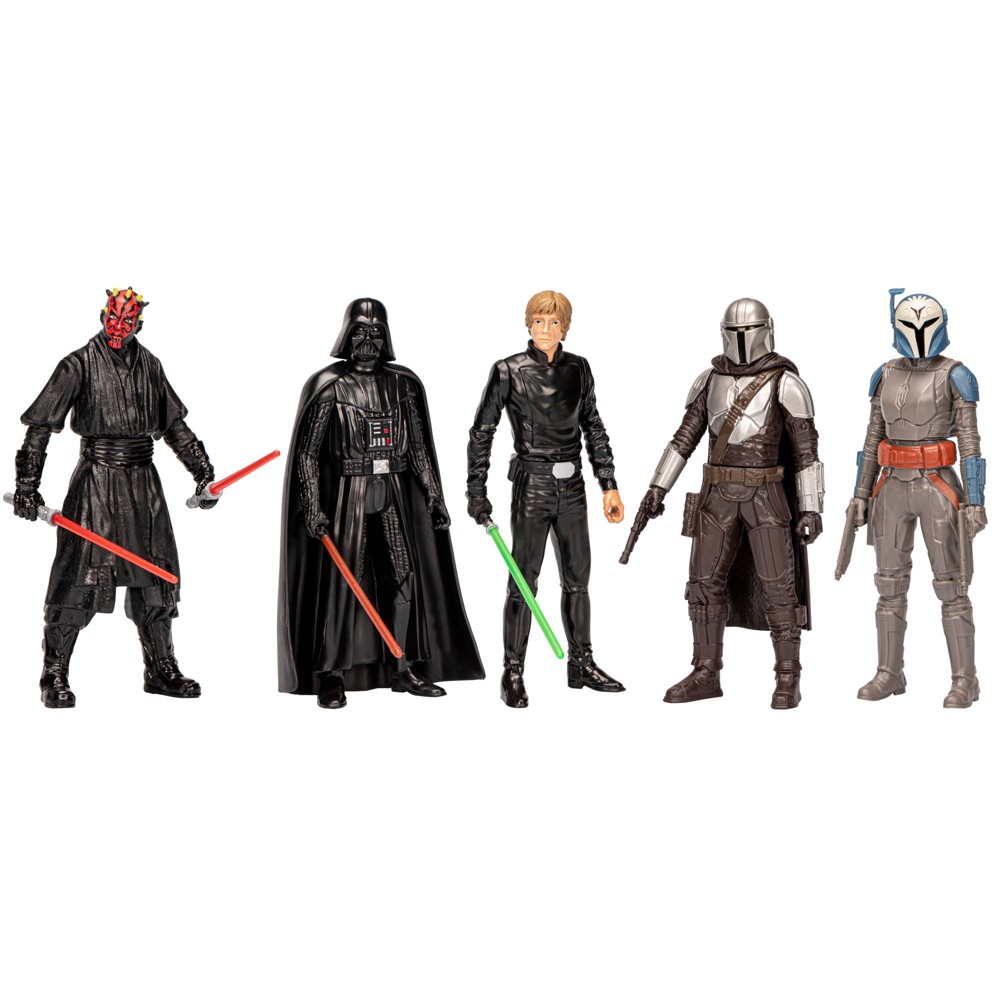 Star Wars Heroes & Villains Across the Galaxy 6" Action Figure Set - 5pk 