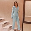 Women's Ultimate Cozy Comfort Pajama Set Plush Knit Loungewear Set - Cupshe - 2 of 4