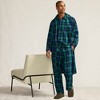 Lands' End Men's Flannel 3 Piece Pajama Set - 4 of 4
