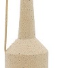 Sand Texture Pitcher Vase Tan Metal by Foreside Home & Garden - 3 of 4