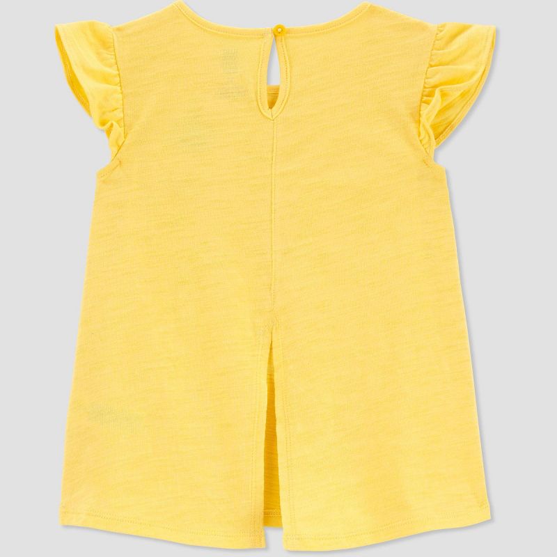 Carter&#39;s Just One You&#174; Toddler Girls&#39; Pineapple Top &#38; Bottom Set - Yellow, 3 of 5