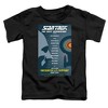 Toddler Boys' Star Trek Tng Season 1 Episode 1 T-Shirt Black - 2 of 4