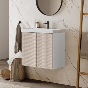 BOLERO 24" Vanity with Ceramic Integral Sink - 1 of 2