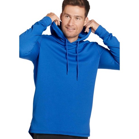 Jockey Men s Lightweight Fleece Pullover Hoodie S Cobalt Target