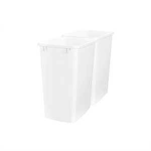 Rev-A-Shelf RV-35 Plastic Replacement Trash Bin Waste Container for Pull Out Waste Systems 35 Qt - 1 of 4