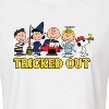 Women's - Peanuts - Tricked Out Cropped Graphic T-Shirt - 2 of 4