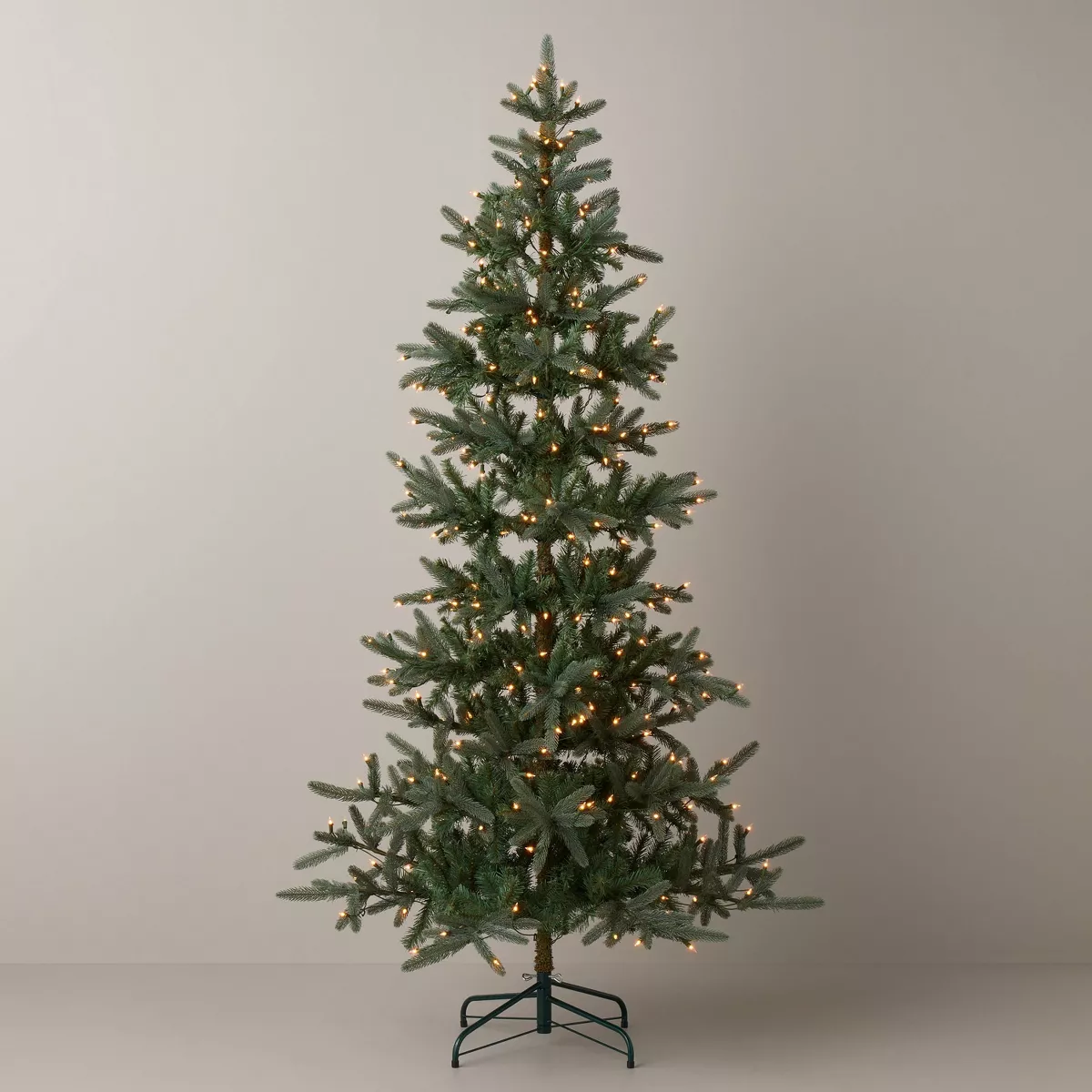 7ft Pre-Lit Faux Pine Christmas Tree with Clear Lights - Hearth & Hand™ with Magnolia