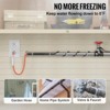 VEVOR Self-Regulating Pipe Heating Cable, 18-feet 5W/ft Heat Tape for Pipes Freeze Protection, Protects PVC Hose, Metal and Plastic Pipe - 3 of 4