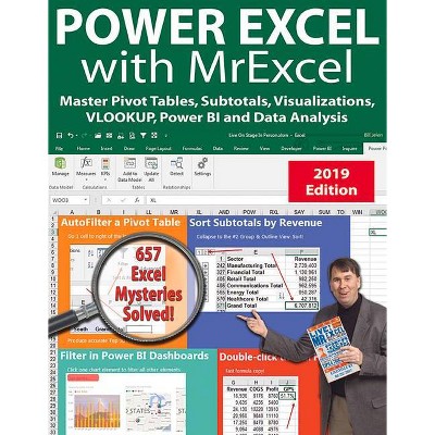 Power Excel 2019 with Mrexcel - by  Bill Jelen (Paperback)