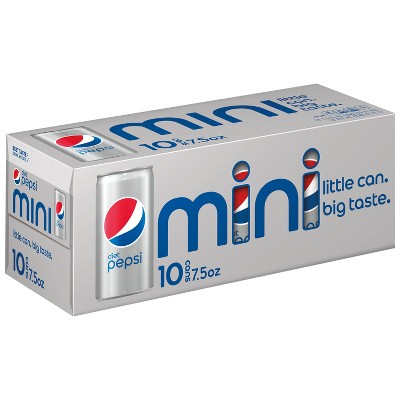 Diet Pepsi - 10pk/7.5 fl oz Mini Cans