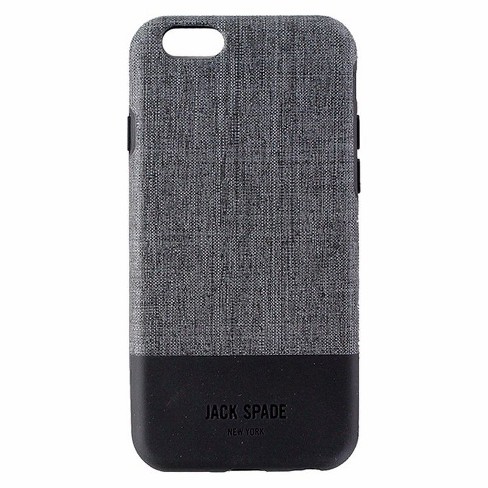 Jack Spade Color-Block Hybrid Case for iPhone 6 / 6s - Gray / Black - image 1 of 2