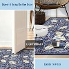 Accent Rug - Non-Slip Stain Resistant Low Pile Carpet Ultra Soft Non-Shedding Portable Floor Cover for Bedroom Living Room Nursery - 4 of 4