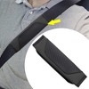 Unique Bargains Car Seat Belt Cover Universal Carbon Fiber Leather Auto Seat Belt Covers Shoulder Protection 9.06"x7.09" - 2 of 4