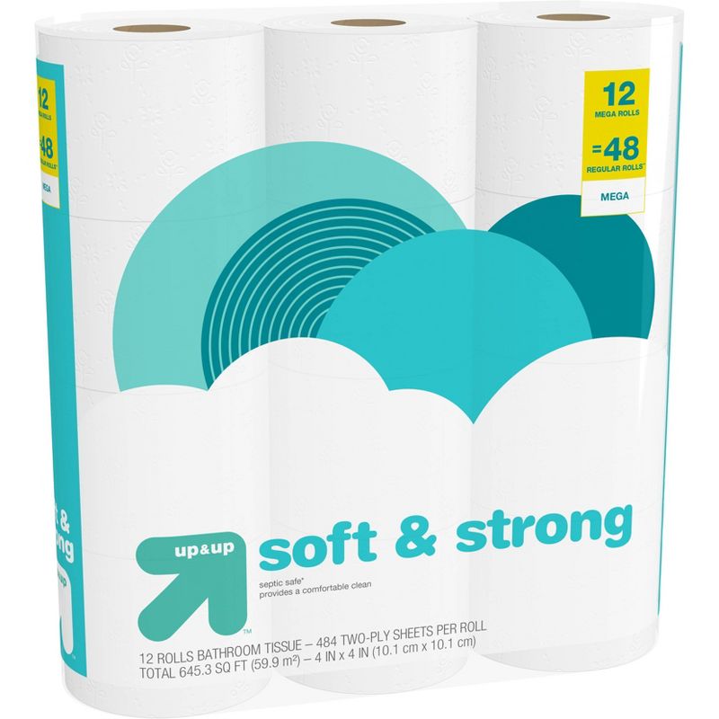 Soft & Strong Toilet Paper - up & up™, 2 of 4