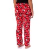 Seven Times Six Disney Woman's Minnie Mouse Fleece Pajama Pants Junior's Adjustable Waist - 4 of 4