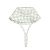 Organic Baby Sun Hat Muslin - Gingham - 2 of 4