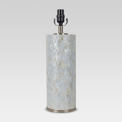 Capiz Subway Tile Large Lamp Base Shell - Threshold™