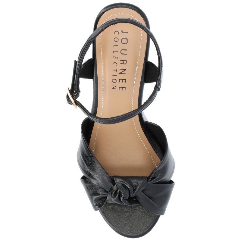 Journee Collection Womens Lorrica Tru Comfort Foam High Heel Open Toe Sandals, 5 of 11