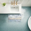 Stupell Industries Tranquil Watercolor Waves Printed Plush Bath Mat And Bath Rug, Design By Audrey Jeanne Roberts, 18"X30" - 3 of 4