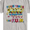 Boys' - SpongeBob SquarePants - Four Times The Fun Short Sleeve Graphic T-Shirt - 2 of 4