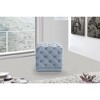 Meridian Furniture,Stella Velvet Ottoman/Stool - 2 of 4