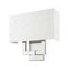 Livex Lighting Hollborn 2 - Light Wall Light in  Brushed Nickel - 2 of 4
