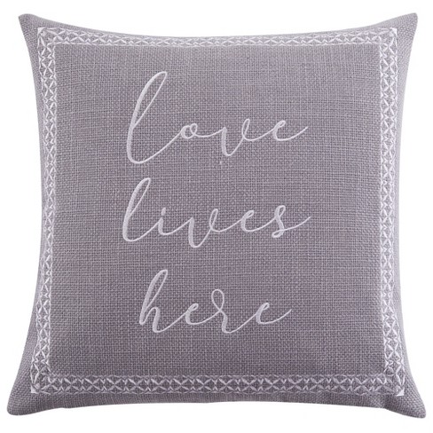 Briar Love Lives Here Decorative Pillow - Levtex Home : Target