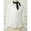 INSPIRE CHIC Women's Polka Dot Square Neckerchief Headband 27.56*27.56 inches(L*W) - 2 of 4