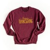 Simply Sage Market Women's Graphic Sweatshirt Happy Thanksgiving Embroidered - 2 of 4