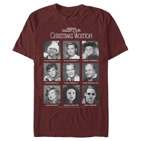 Men S National Lampoon S Christmas Vacation Griswold Yearbook T Shirt Target