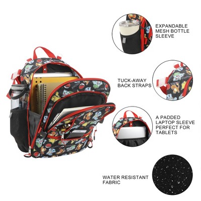Pokemon Starters & Pokeballs All-Over Print 16" Backpack & Lunch Kit Value Set - image 4