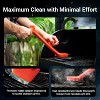 Attop BBQ Grill Brush Bristle Free - 17" Safe Steam Grill Cleaner Brush with Scraper and 3 Brush Heads - 3 of 4
