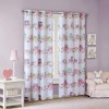 Modern Colorful Printed Total Blackout Grommet Top Curtain Panel, Heavyweight Texture Temperature and Noise Control fits Modern Room Decor for All Season - 2 of 4