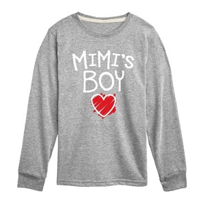 Boys' - Instant Message - Mimis Boy Long Sleeve Graphic T-Shirt - 1 of 4