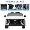 24V Cadillac Kids Ride-On Car with Parent Remote Control, 2-Seater SUV with 4-Wheel Shock Absorbers & Smooth Start - 4 of 4