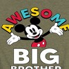 Boys' - Disney - Awesome Big Brother Short Sleeve Graphic T-Shirt - 2 of 4