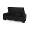 NicBex Ottoman with Storage Bench Storage Organizer in Textured Fabric Hinged Lid for Seating Hidden Storage for Entryway Bedroom - 4 of 4