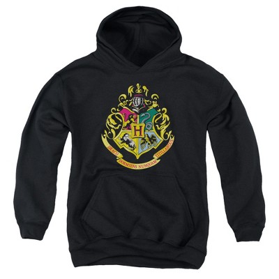 Boys’ Harry Potter Hogwarts School Crest Hooded Sweatshirt