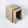 Set of 2 Woven Nesting Tables - Threshold™ designed with Studio McGee - image 4 of 4