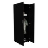 NicBex Armoire Wardrobe Closet Storage Cabinet with Doors & Open Shelves & Drawer for Bedroom, Black - 4 of 4