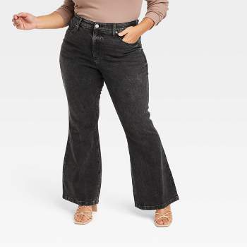 Women's High-rise Ankle Tapered Pants - Ava & Viv™ Cream Plaid 16 : Target