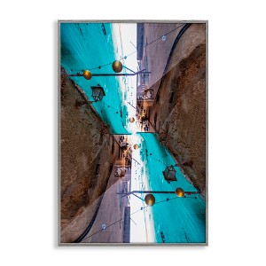 Stupell Industries Urban Surrealist Perspective Framed Giclee Art - 1 of 4